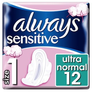 Always | Sensitive | Maandverband | Sensitive | Ultra Normal Plus | Single Pack 