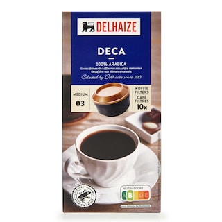 Delhaize | Café | Décaféiné | Filtres 75 gr