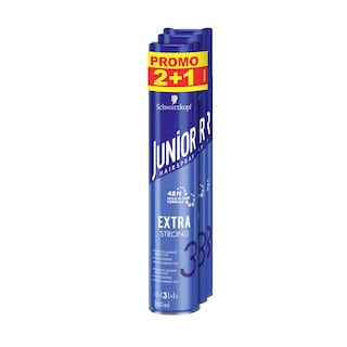Junior | Hairspray Extra Strong | 300ml | 2+1 