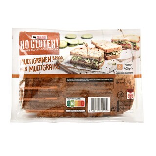 Delhaize | No gluten! | Multigranenbrood | Glutenvrij 
