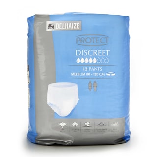 Delhaize | Protect|Incontinentie|Pants|Discreet ondergoed|Medium|14 pc 