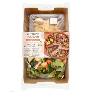 Delhaize | Boîte de repas | Pré-coupé| Hochepot 