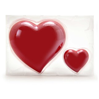 Delhaize | Coeur rouge céramique 