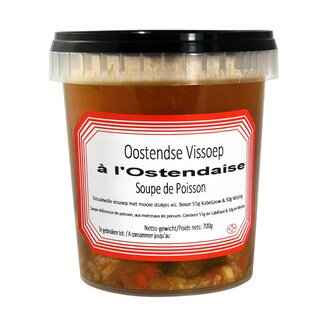 Oostendse delicatesse | Soupe de poisson ostendaise 