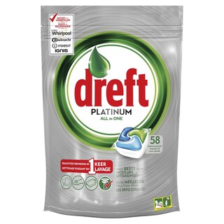 Dreft | Vaatwastabletten | Platinum | Original 