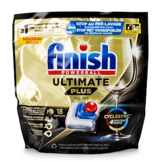 Finish | 18 Tabletten | Vaatwasser | Ultimate + | Regular 