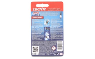 Loctite | Super Glue-3 | Colle instantanée | Universal | Water resist 1 pc