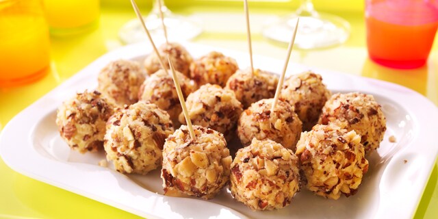 Parmezaantruffels met hazelnoten