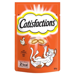Catisfactions | Kattensnacks | Snoepjes | Kip 60 gr