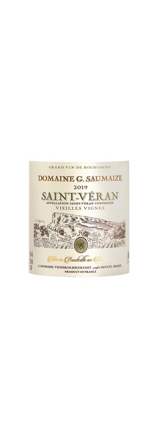 France - Frankrijk | Maconnais | Veran Domaine Saumaize | Maconnais | 2019 | Blanc 