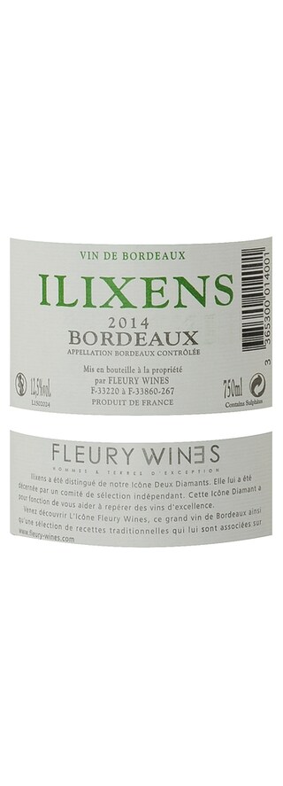 France - Frankrijk | Bordeaux - Bordeaux AC | Château Ilixens 2014 