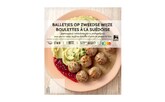 Boulettes | suédoises sauce poivre-crème