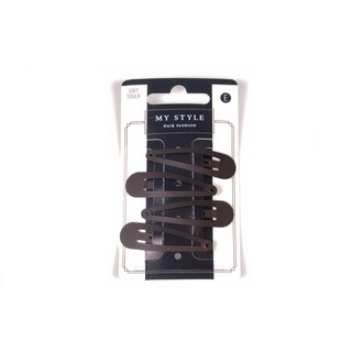 My Style | Clicclac | Basic | 5cm | Noir | Rubber 