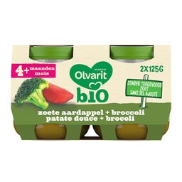 Patate Douce | Broccoli | BIO | 4 Mois