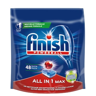 Finish | Vaatwastabletten | Ontvetter | All in one | 1+1 gratis 