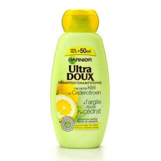 Ultra Doux | Shampooing | Argile Douce | Cedrat | 2x300ml | Promopack 1+1 