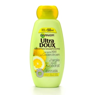 Ultra Doux | Shampooing | Argile Douce | Cedrat | 2x300ml | Promopack 1+1 