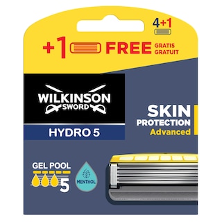 Wilkinson | Hydro5 | Skin Prot | Advanced | Mesje | 4+1 