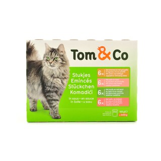 TOM & CO | Aliment chat | Sauce | Multi pack 