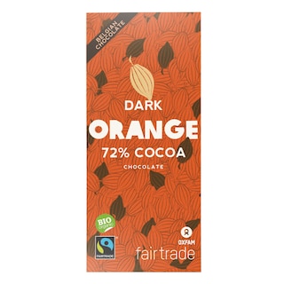 Oxfam | Chocolade | Puur Sinaasappel | fairtrade | bio 100 gr
