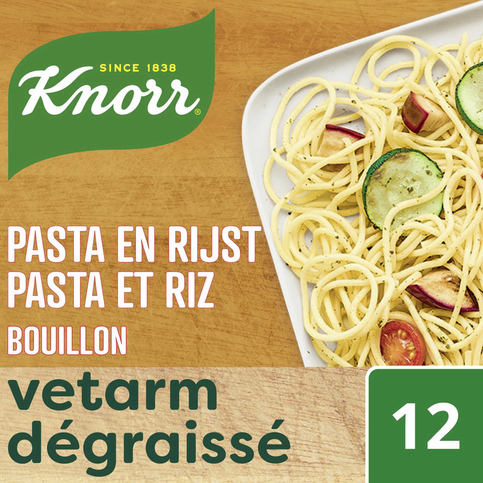 Knorr Finesse Bouillon | Rijst | 12 Bouillonblokjes