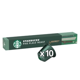 Starbucks | Koffie Pike Place Roast | 10 capsules 
