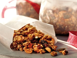 Granola van het huis