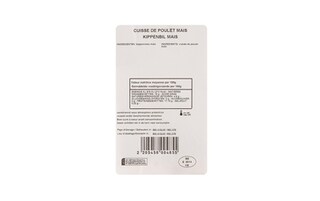 Delhaize | Kippenbil | Maïskip | Coq Ardenne +/- 550 gr