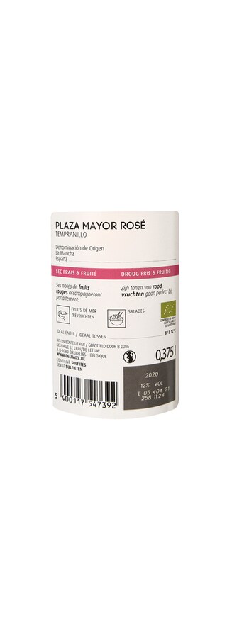 Plaza Mayor | Plaza Mayor Bio Rosé 37,5 cl