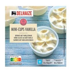 Mini cups | Vanille | Crème glacée