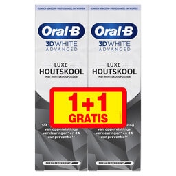Dentifrice | 3D white | Charcoal | 1+1