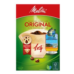 Koffiefilters | Bruin | 1X4