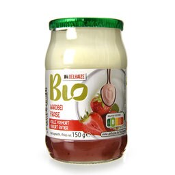 Delhaize | Bio | Yoghurt | Aardbei | 3+1 | Bio 