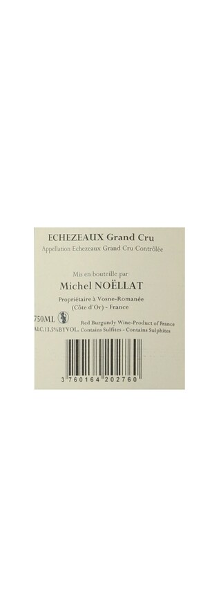 France - Frankrijk | Bourgogne - Côtes de Nuits GC | Echezeaux Domaine Michel Noëllat 2014 Rouge 