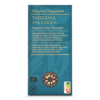 Delicata | Chocolat Noir | Tanzanie | 72% 
