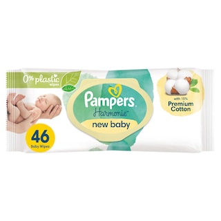 Pampers | Harmonie | Lingettes | New baby 46 pc