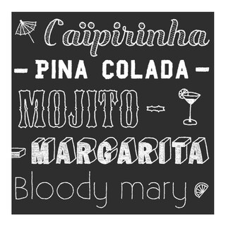 Happy Paper | Serviettes | Chalki Drinks | 33cm 