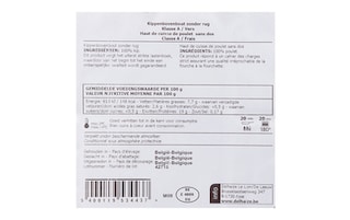 Delhaize | Bovenbouten | Kip 