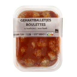 Boulettes sauce tomato