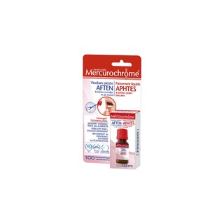 Mercurochrome | Pansement | Aphtes 