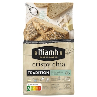 Niamh | Mix | Crispy | Chia | Pour pain 