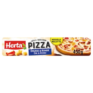 Herta | Pâte à pizza | Epaisse et ronde 