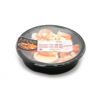 Delhaize | Crevettes apéro avec sauce chili 