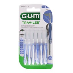 GUM® | Interdentale borstel |TRAV-LER® 0.6 mm 6 st