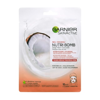 Garnier | Skin Active | Doekjes | Masker | Nutri Bomb | Kokosnoot 
