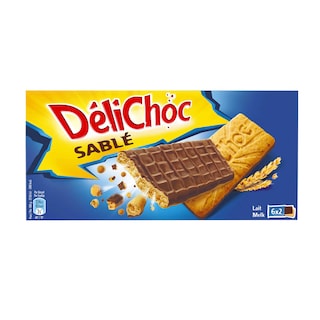 Delacre | Délichoc | Koeken | Sablé | Melkchocolade 