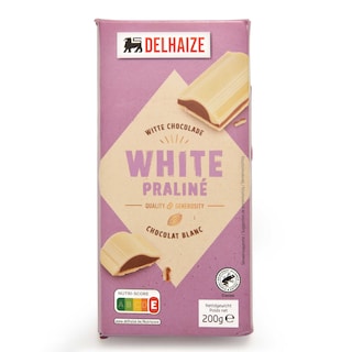 Delhaize | Witte Chocolade Praliné 200 gr