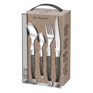 Lou Laguiole | Ménagère | poivre | 24pc 