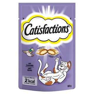 Catisfactions | Snacks chat | Friandises | Canard 60 gr