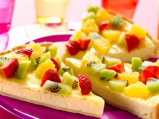 Tarte à la salade de fruits et à la ricotta